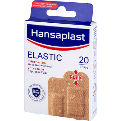 HANSAPLAST Elastic Pflasterstrips 20 St