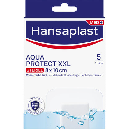 HANSAPLAST Aqua Protect Wundverb.steril 8x10 cm 5 St