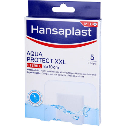 HANSAPLAST Aqua Protect Wundverb.steril 8x10 cm 5 St