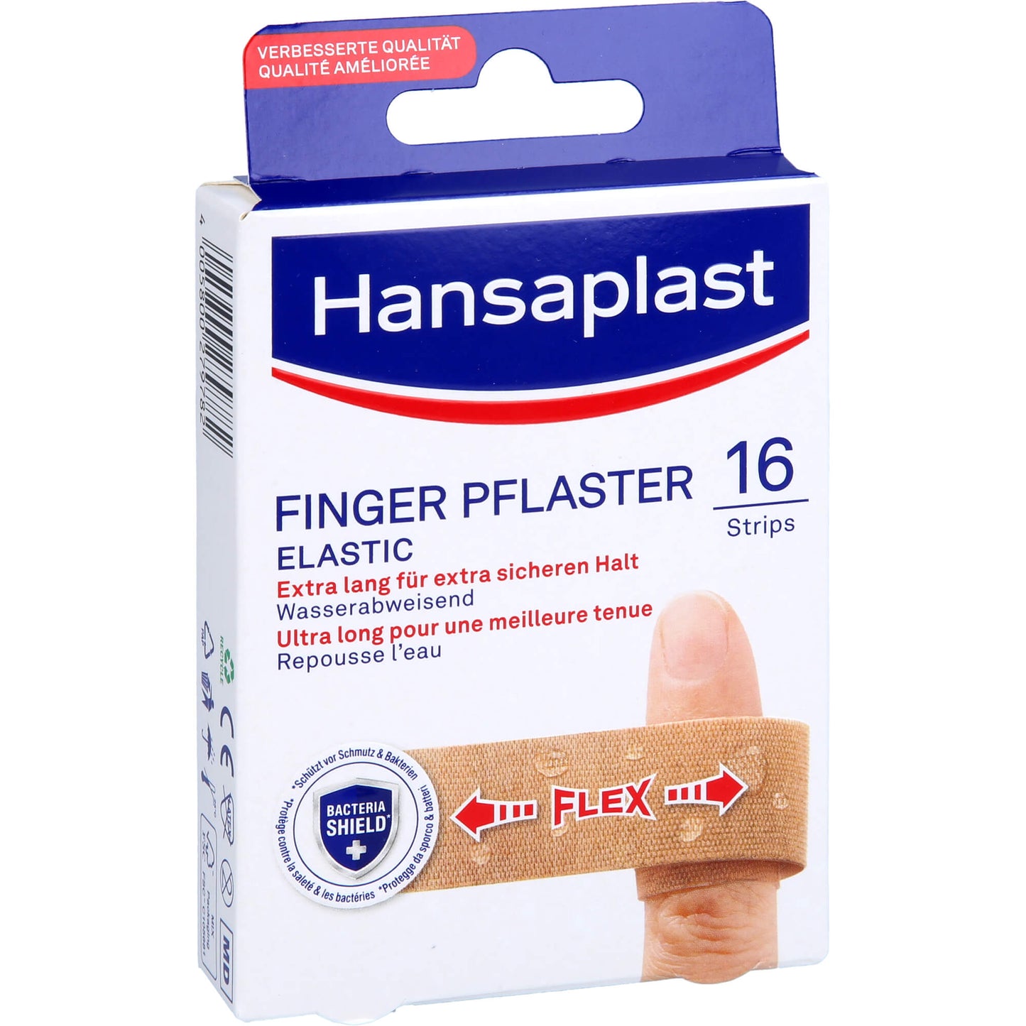 HANSAPLAST Elastic Finger Pflasterstrips 16 St