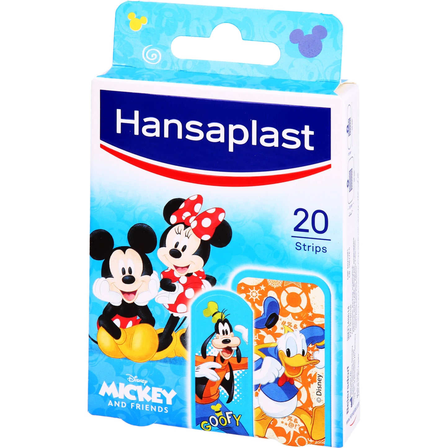 HANSAPLAST Kinder Pflasterstrips Mickey & Friends 20 St