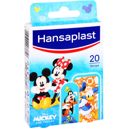 HANSAPLAST Kinder Pflasterstrips Mickey & Friends 20 St