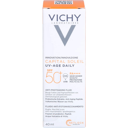 VICHY CAPITAL Soleil UV-Age daily LSF 50+ 40 ml