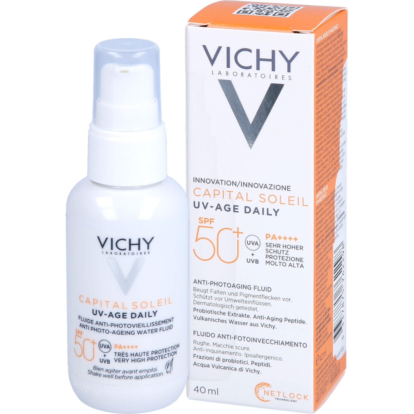 VICHY CAPITAL Soleil UV-Age daily LSF 50+ 40 ml