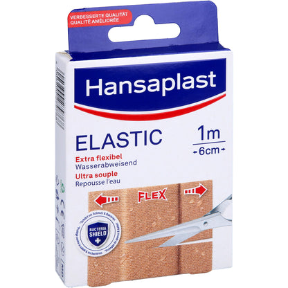 HANSAPLAST Elastic Pflaster 6 cmx1 m 1 St