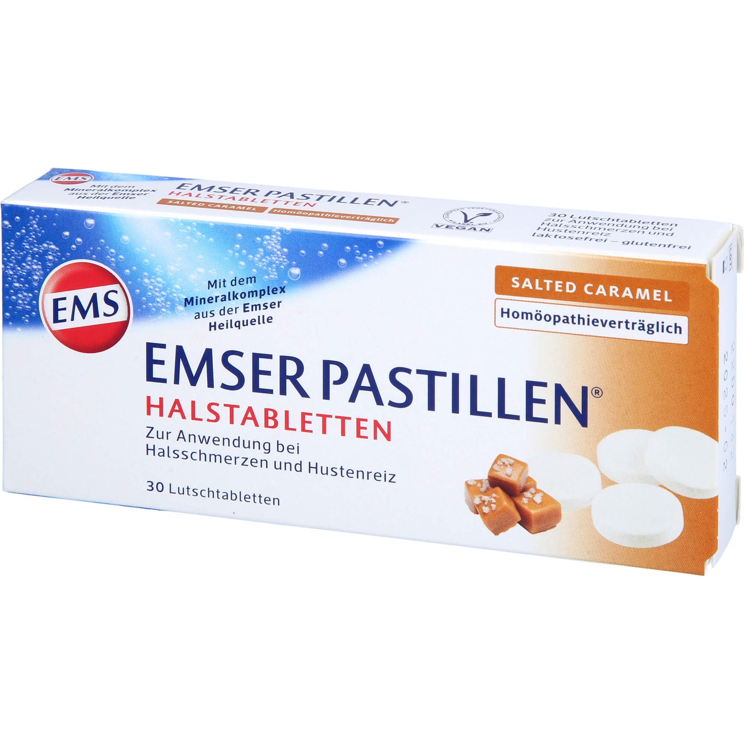 EMSER Pastillen Halstabletten salted Caramel 30 St