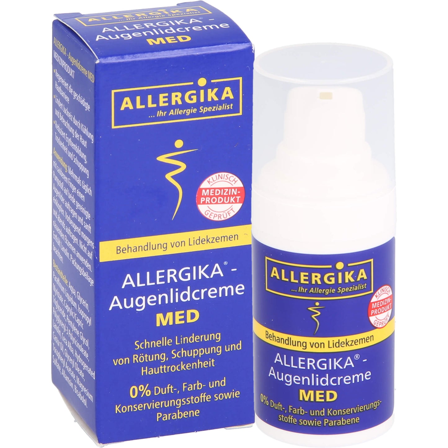 ALLERGIKA Augenlidcreme MED 15 ml