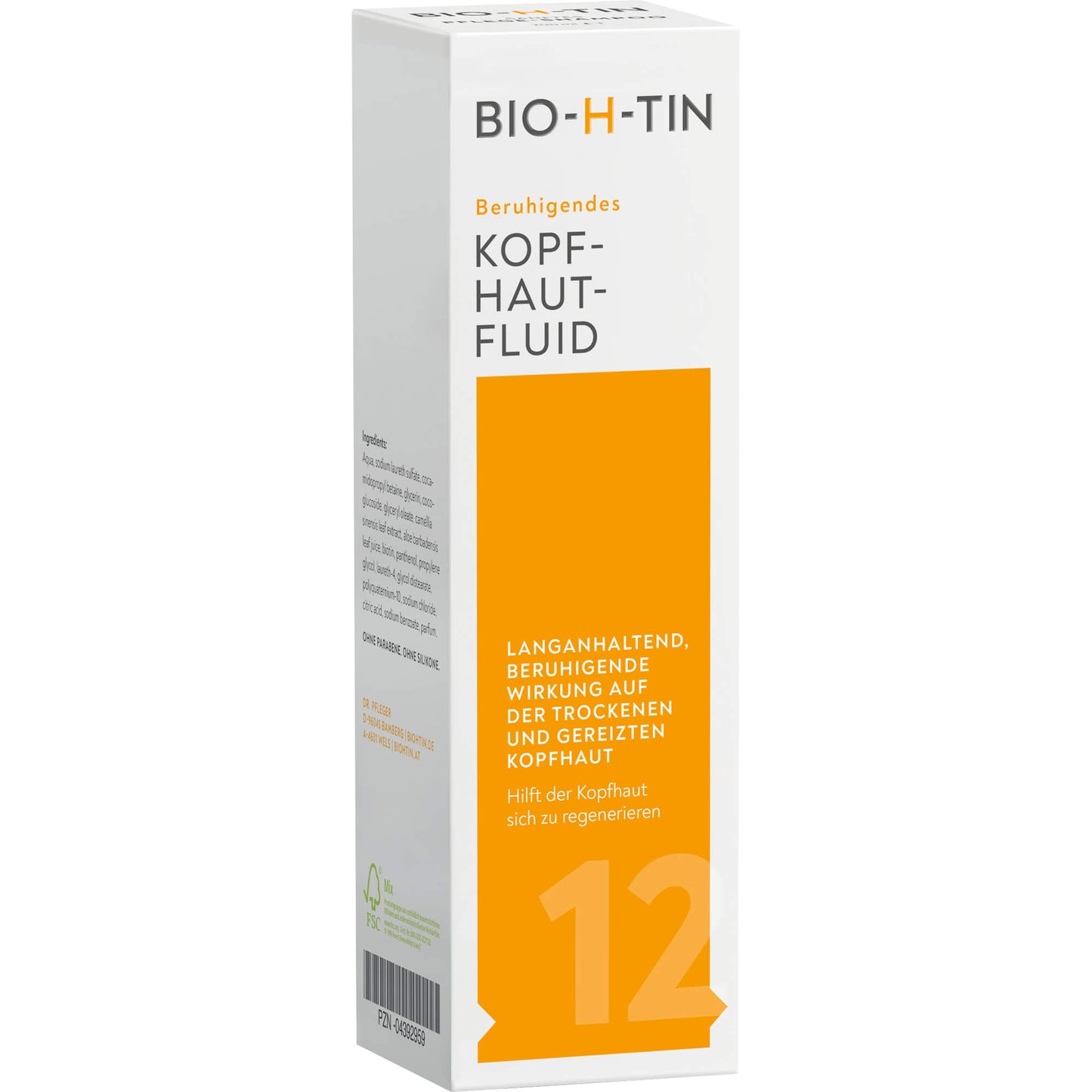 BIO-H-TIN beruhigendes Kopfhaut-Fluid 100 ml