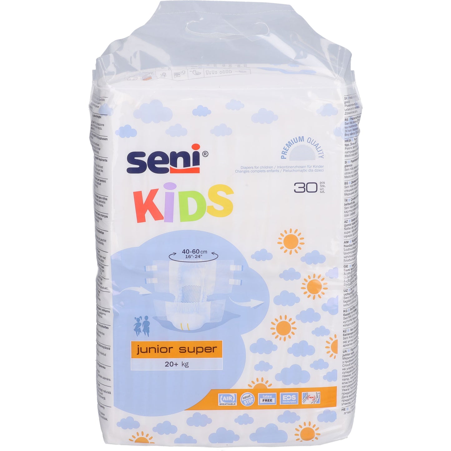 SENI Kids Junior Inkontinenzslip super ab 20 kg 30 St
