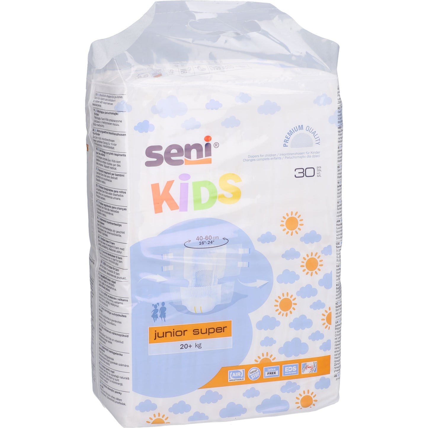 SENI Kids Junior Inkontinenzslip super ab 20 kg 30 St