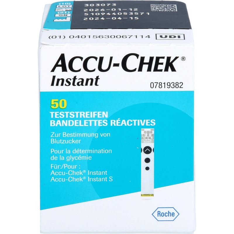 ACCU CHEK INSTANT TESTSTRE 1X10 St