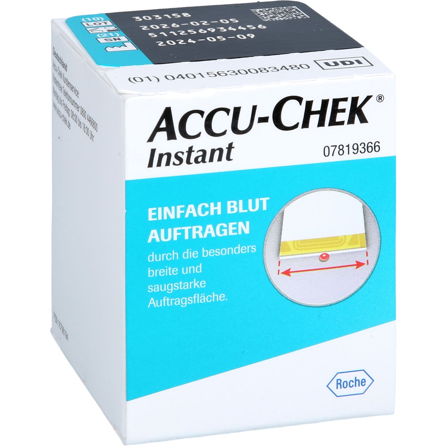 ACCU-CHEK Instant Teststreifen 1X10 St