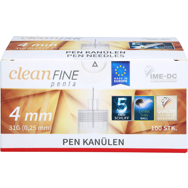 CLEANFINE PENTA 31G 4MM 100 St