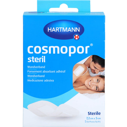 COSMOPOR steril Wundverband 5x7,2 cm OTC 5 St