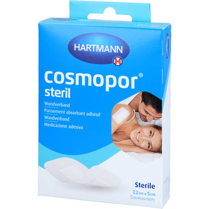 COSMOPOR steril Wundverband 5x7,2 cm OTC 5 St