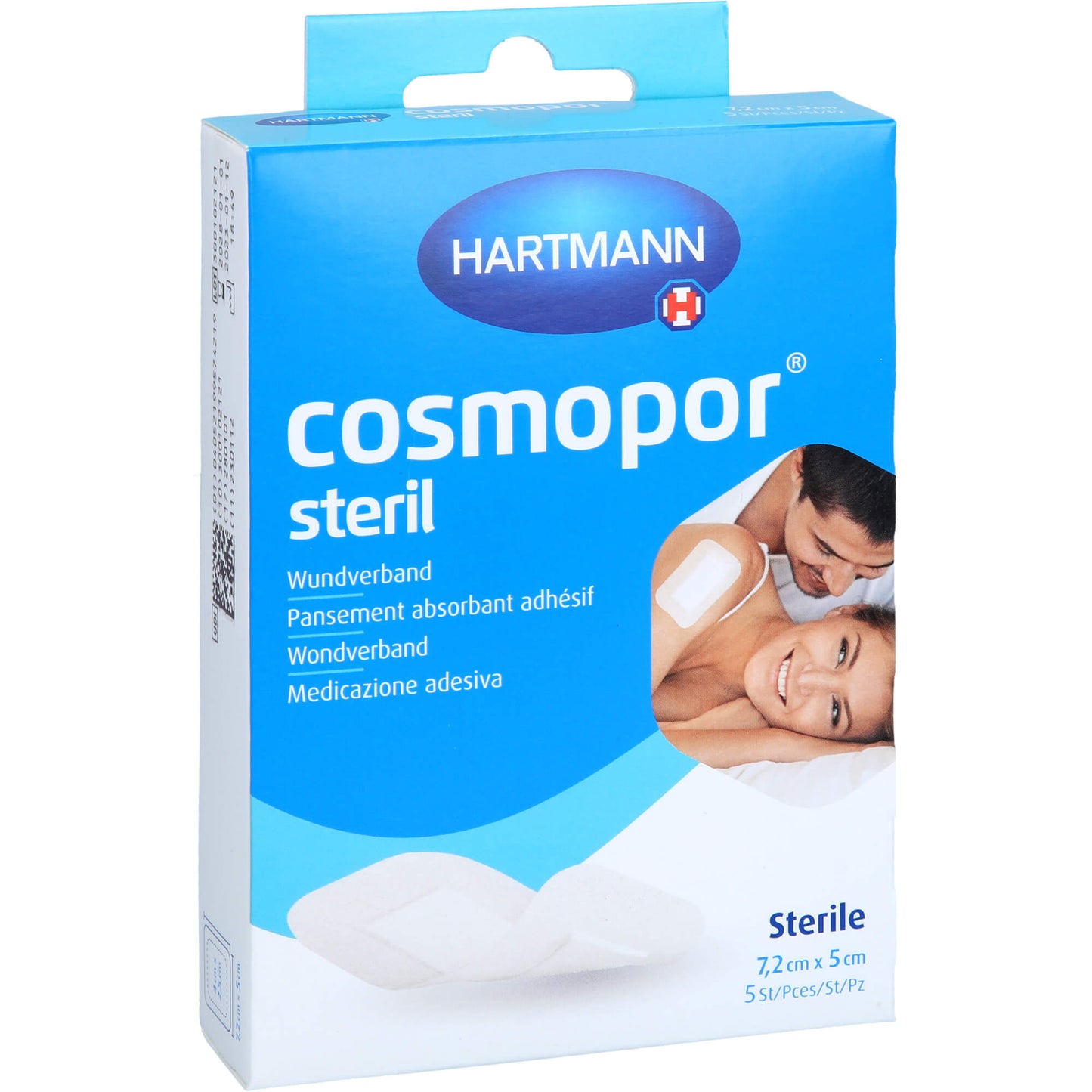 COSMOPOR steril Wundverband 5x7,2 cm OTC 5 St