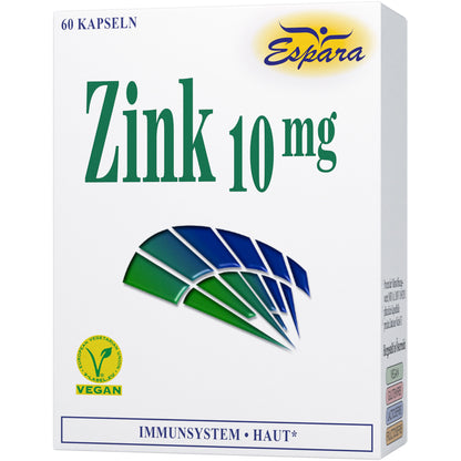 ZINK 10 mg Kapseln 60 St