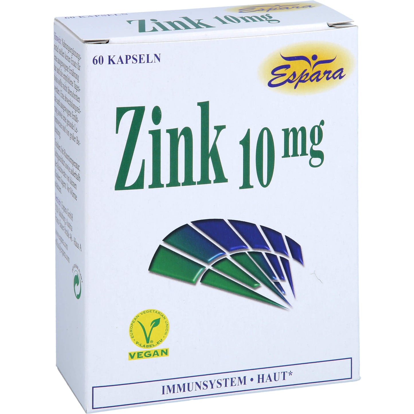 ZINK 10 mg Kapseln 60 St