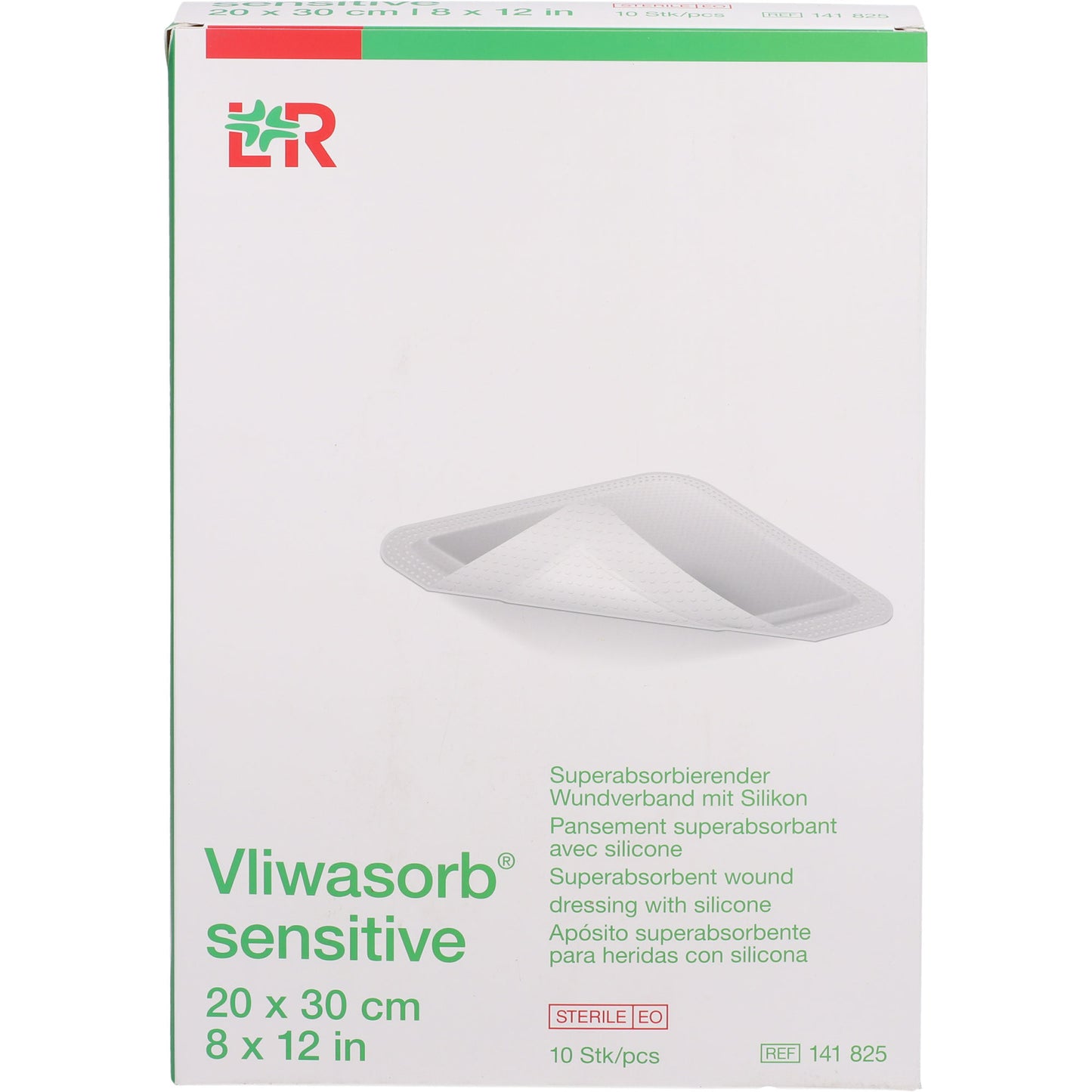VLIWASORB sensitive 20x30 cm superabsorb.Wundverb. 10 St