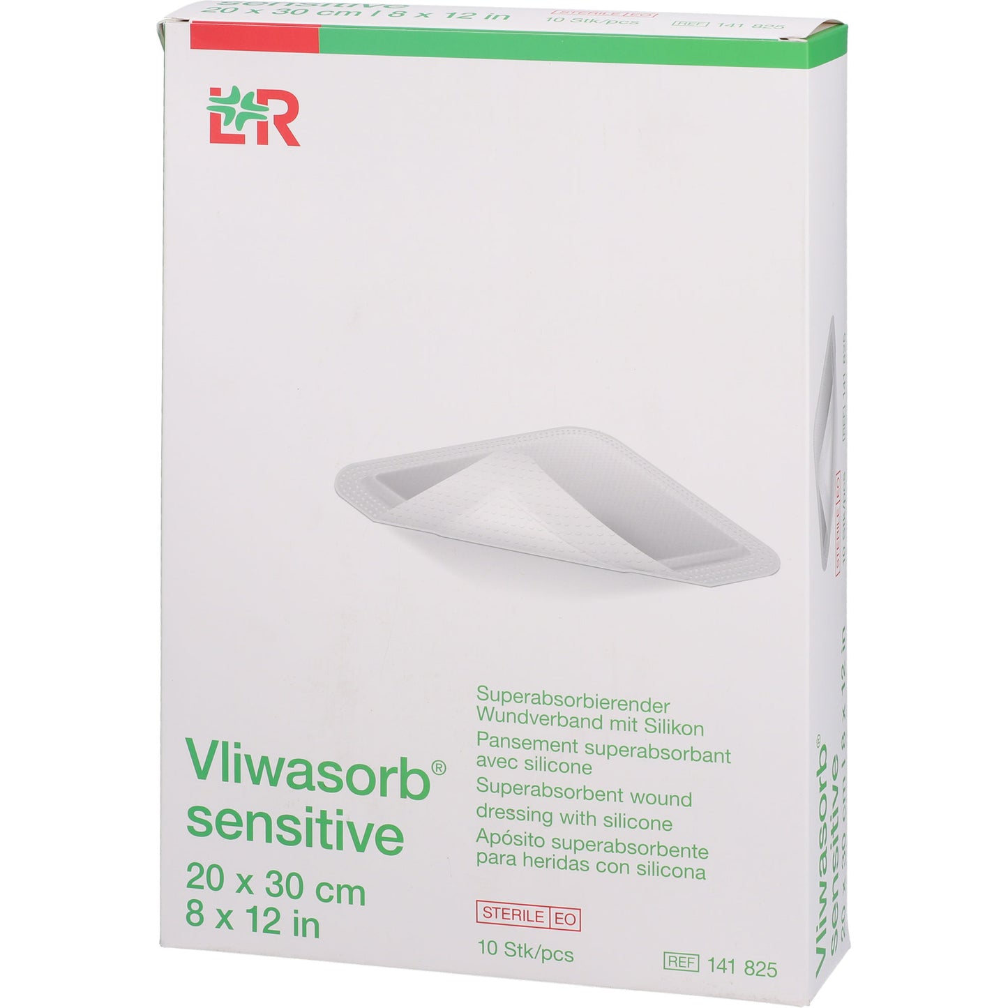 VLIWASORB sensitive 20x30 cm superabsorb.Wundverb. 10 St