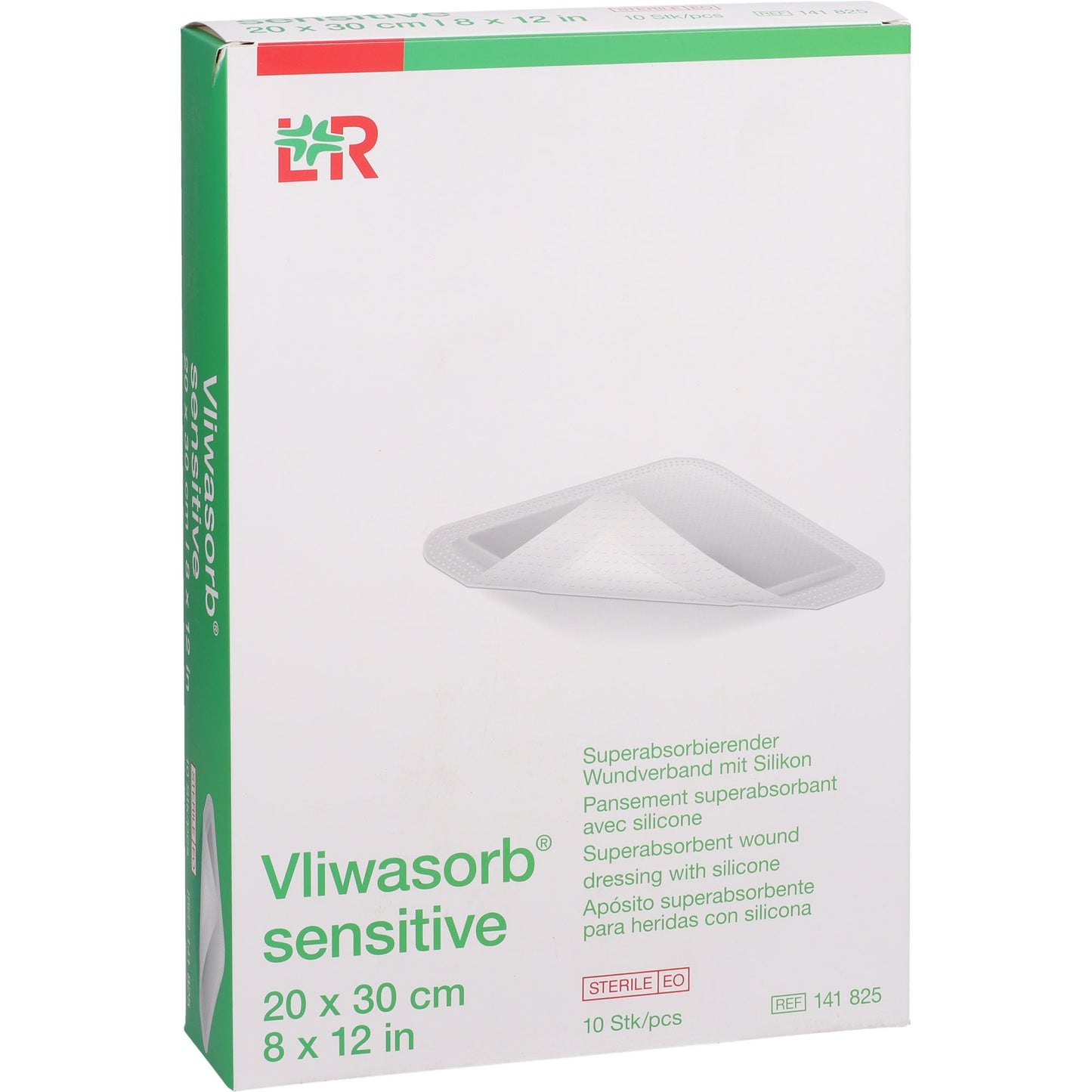 VLIWASORB sensitive 20x30 cm superabsorb.Wundverb. 10 St