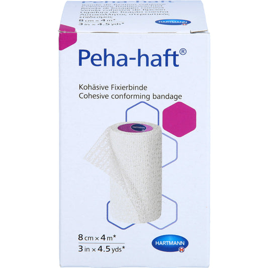 PEHA-HAFT Fixierbinde latexfrei 8 cmx4 m OTC 1 St
