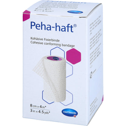 PEHA-HAFT Fixierbinde latexfrei 8 cmx4 m OTC 1 St