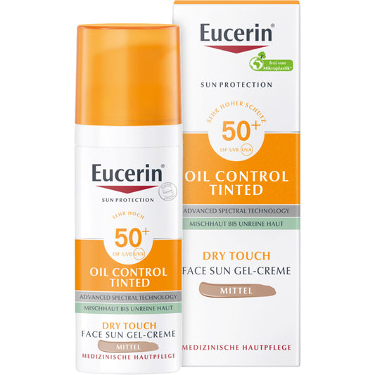Eucerin Sun Oil C. Tinted 50+ Mittel 50 ML