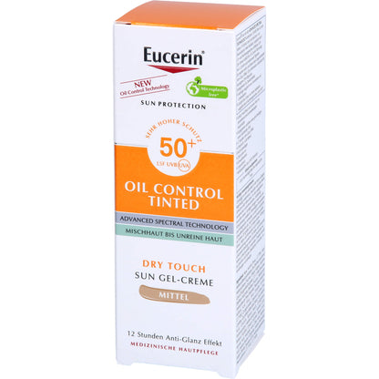 Eucerin Sun Oil C. Tinted 50+ Mittel 50 ML