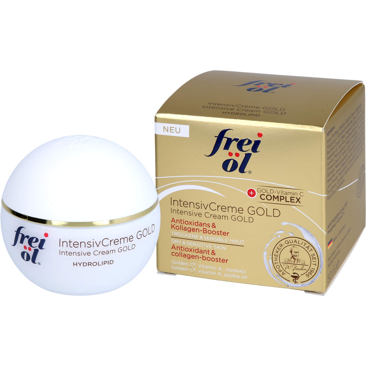FREI ÖL Hydrolipid IntensivCreme gold 50 ml