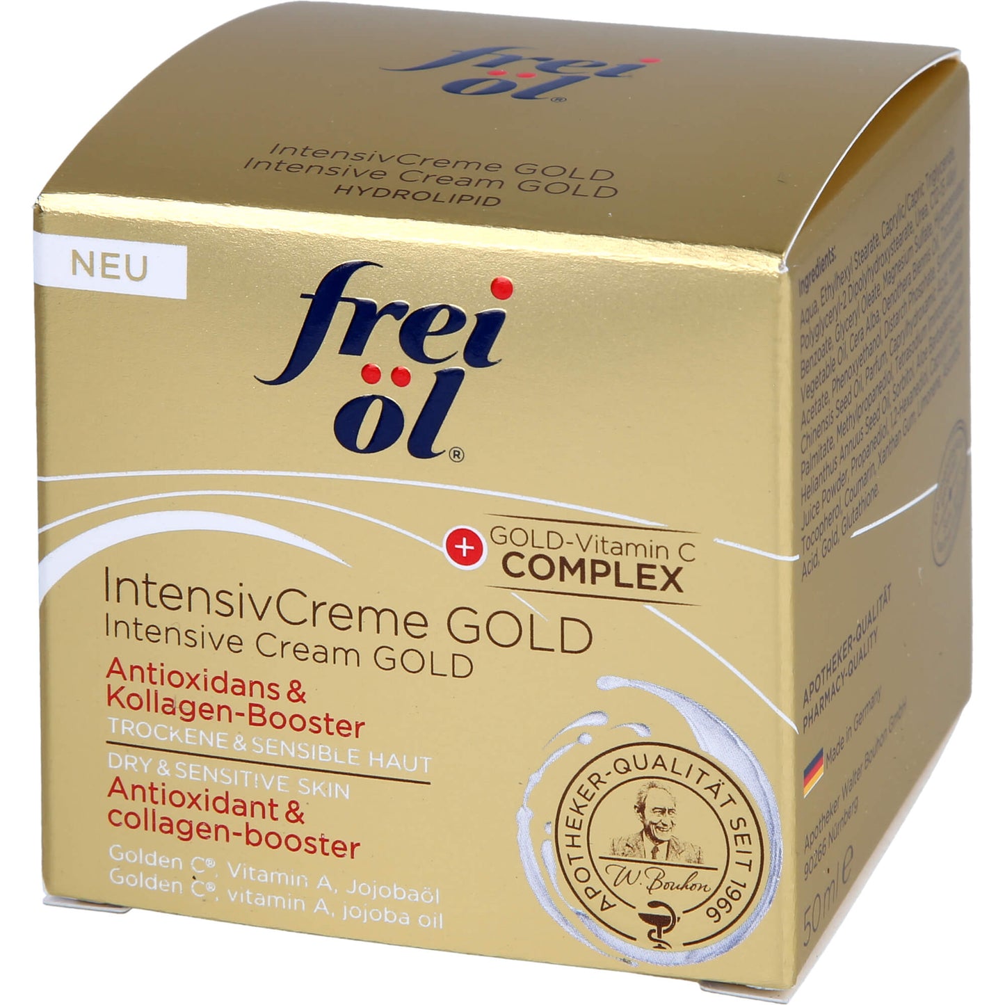 FREI ÖL Hydrolipid IntensivCreme gold 50 ml
