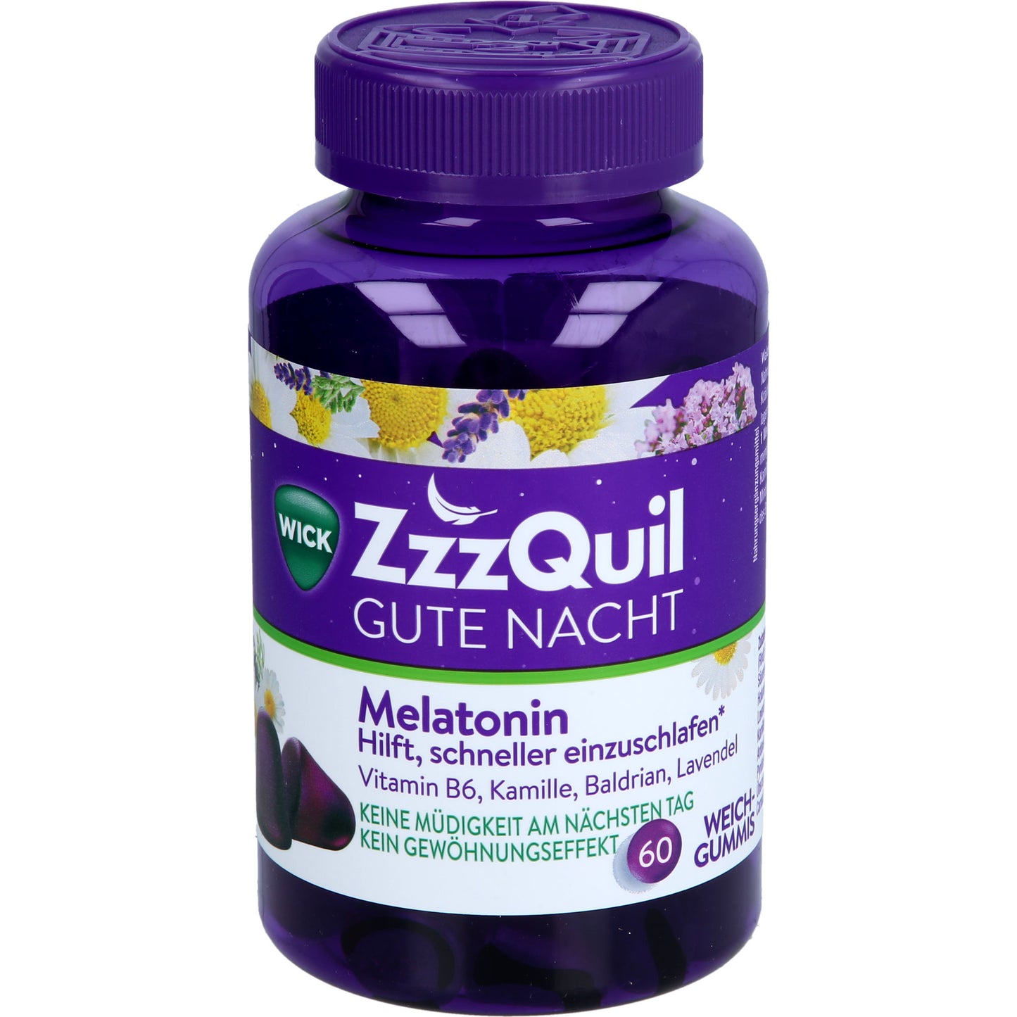 WICK ZzzQuil Gute Nacht 60 St