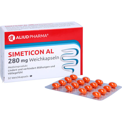 SIMETICON AL 280 mg Weichkapseln 32 St