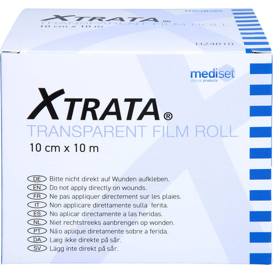 XTRATA transp.Folienverb.10 cmx10 m unsteril Rolle 1 St