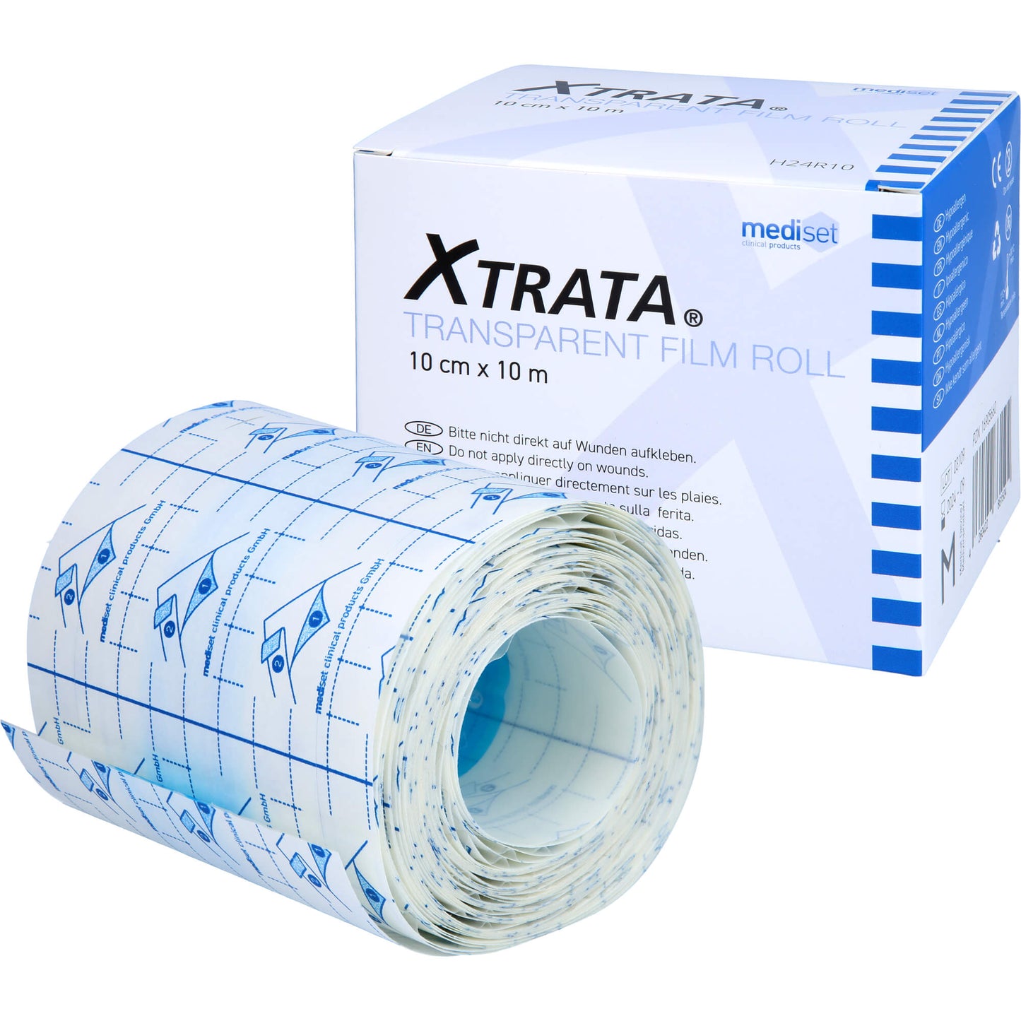 XTRATA transp.Folienverb.10 cmx10 m unsteril Rolle 1 St