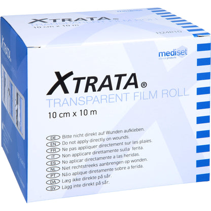 XTRATA transp.Folienverb.10 cmx10 m unsteril Rolle 1 St