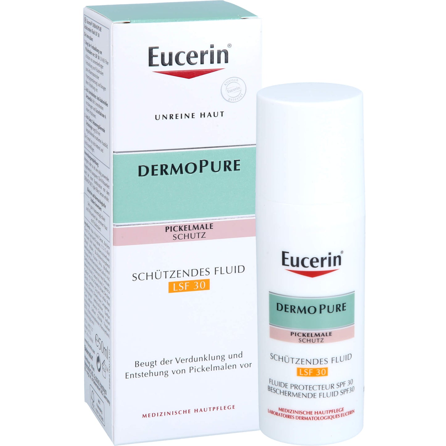 EUCERIN DermoPure schützendes Fluid LSF 30 50 ml