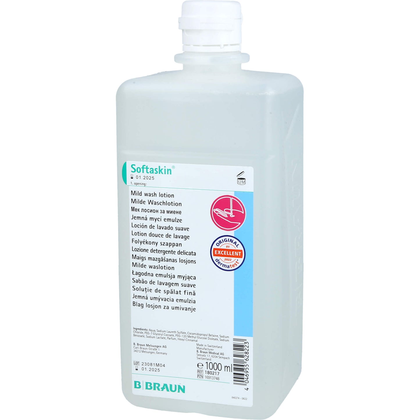 SOFTASKIN Waschlotion Spenderflasche 1000 ml