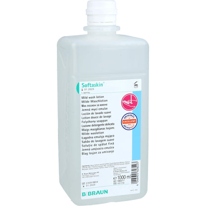 SOFTASKIN Waschlotion Spenderflasche 1000 ml