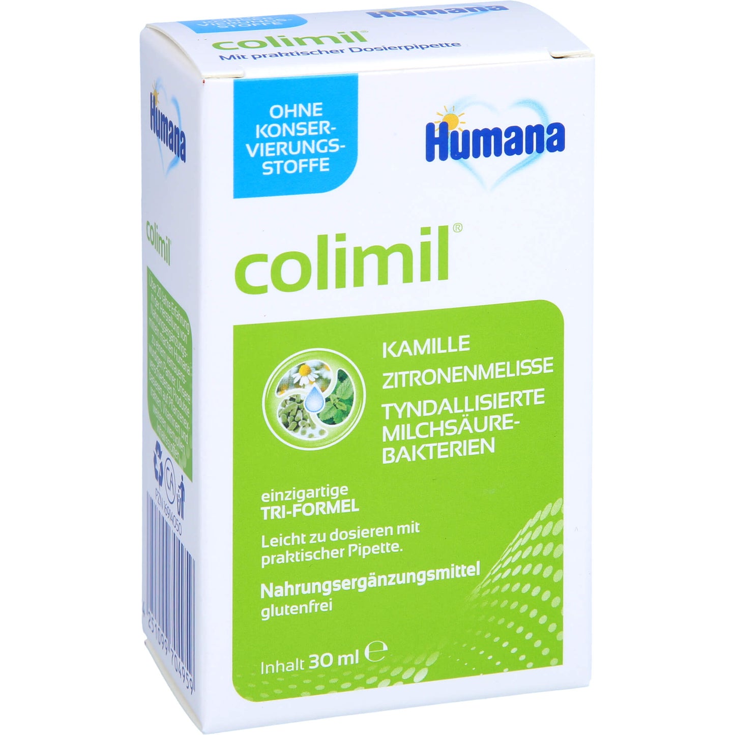 HUMANA colimil o.Konservierungsstoffe m.Dos.Pipet. 30 ml