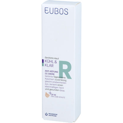 EUBOS KÜHL & KLAR Anti-Rötung CC Creme LSF 50 30 ml