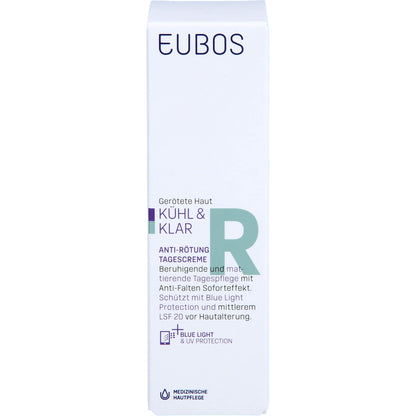 EUBOS KÜHL & KLAR Anti-Rötung Tagescreme LSF 20 40 ml
