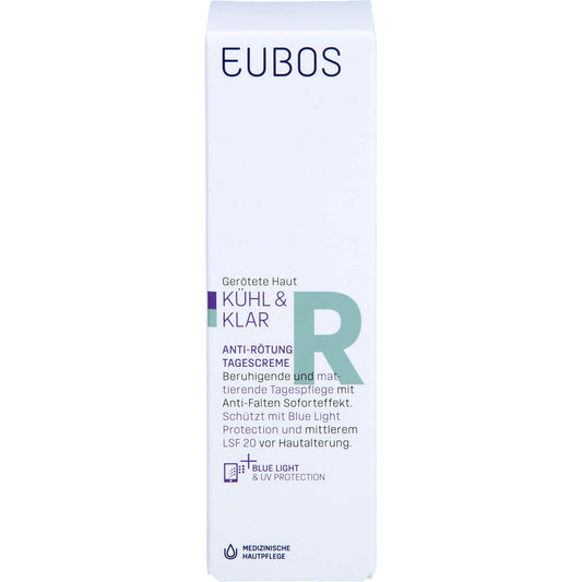 EUBOS KÜHL & KLAR Anti-Rötung Tagescreme LSF 20 40 ml