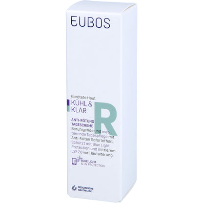 EUBOS KÜHL & KLAR Anti-Rötung Tagescreme LSF 20 40 ml