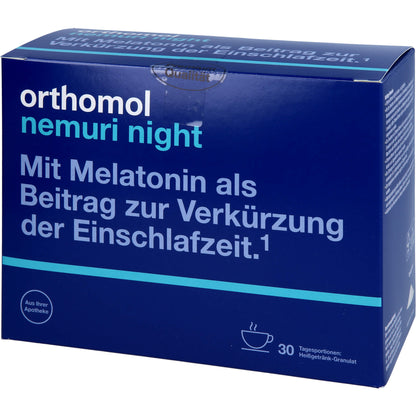 ORTHOMOL nemuri night Granulat 30X10 g