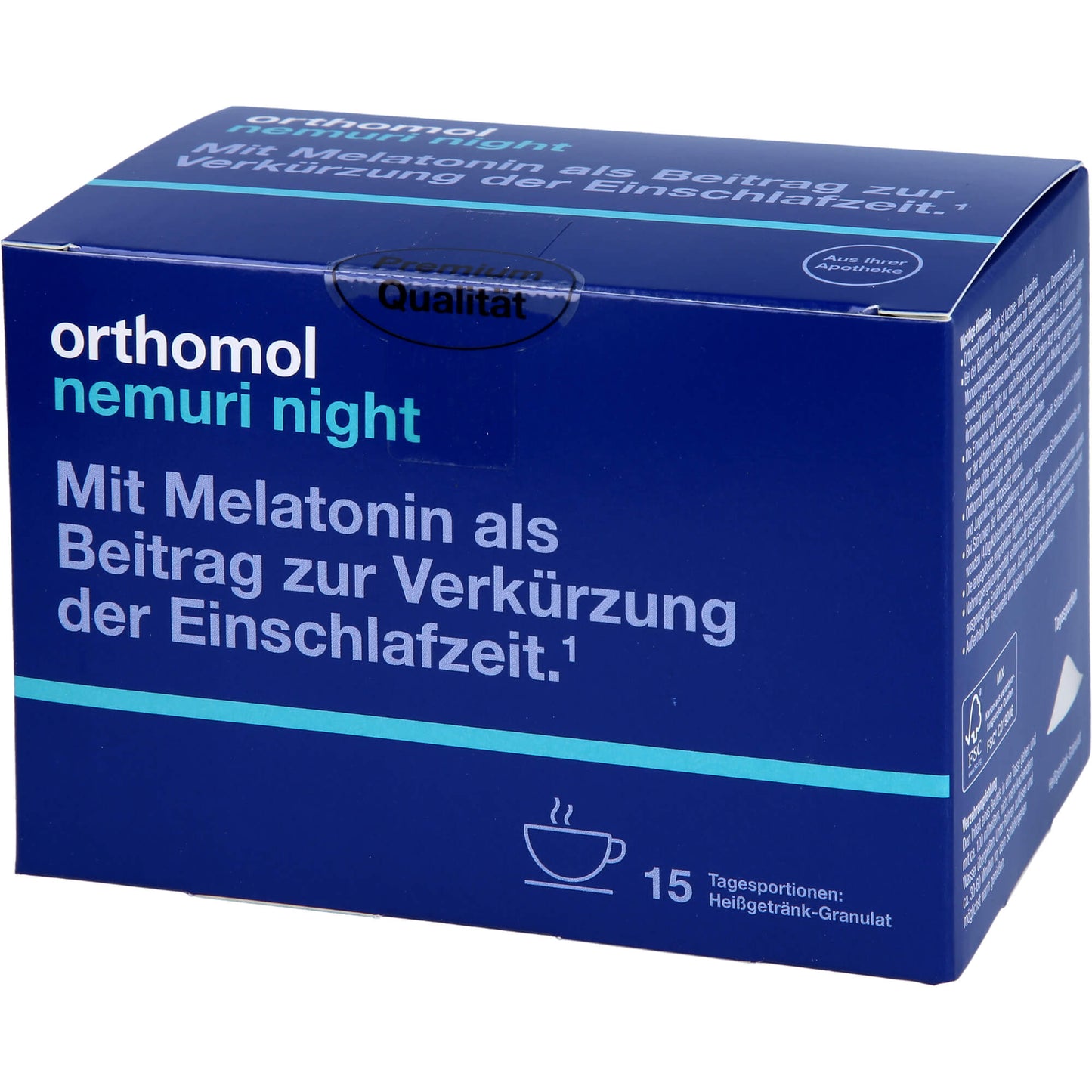 ORTHOMOL nemuri night Granulat 15X10 g
