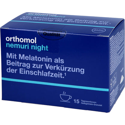 ORTHOMOL nemuri night Granulat 15X10 g