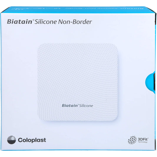 BIATAIN Silicone Non-Border Schaumverb.10x10 cm 10 St
