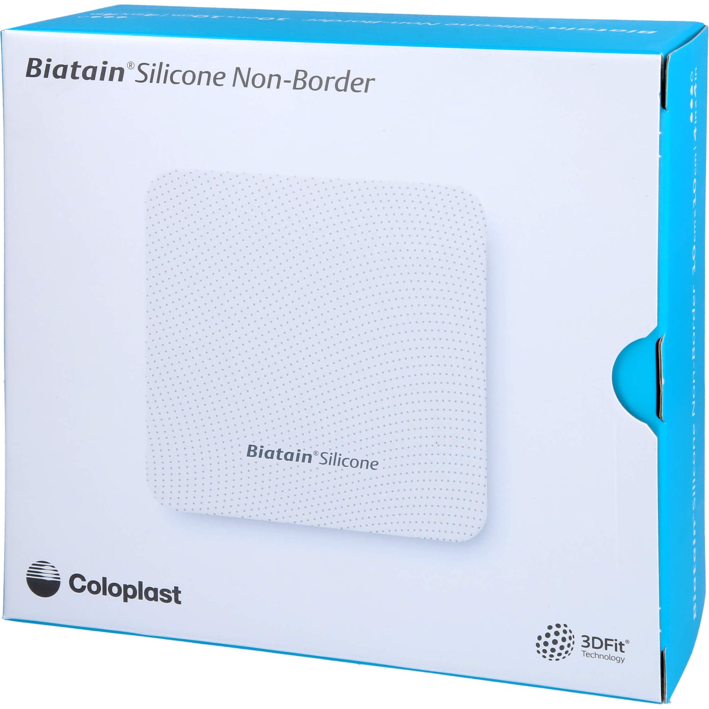 BIATAIN Silicone Non-Border Schaumverb.10x10 cm 10 St