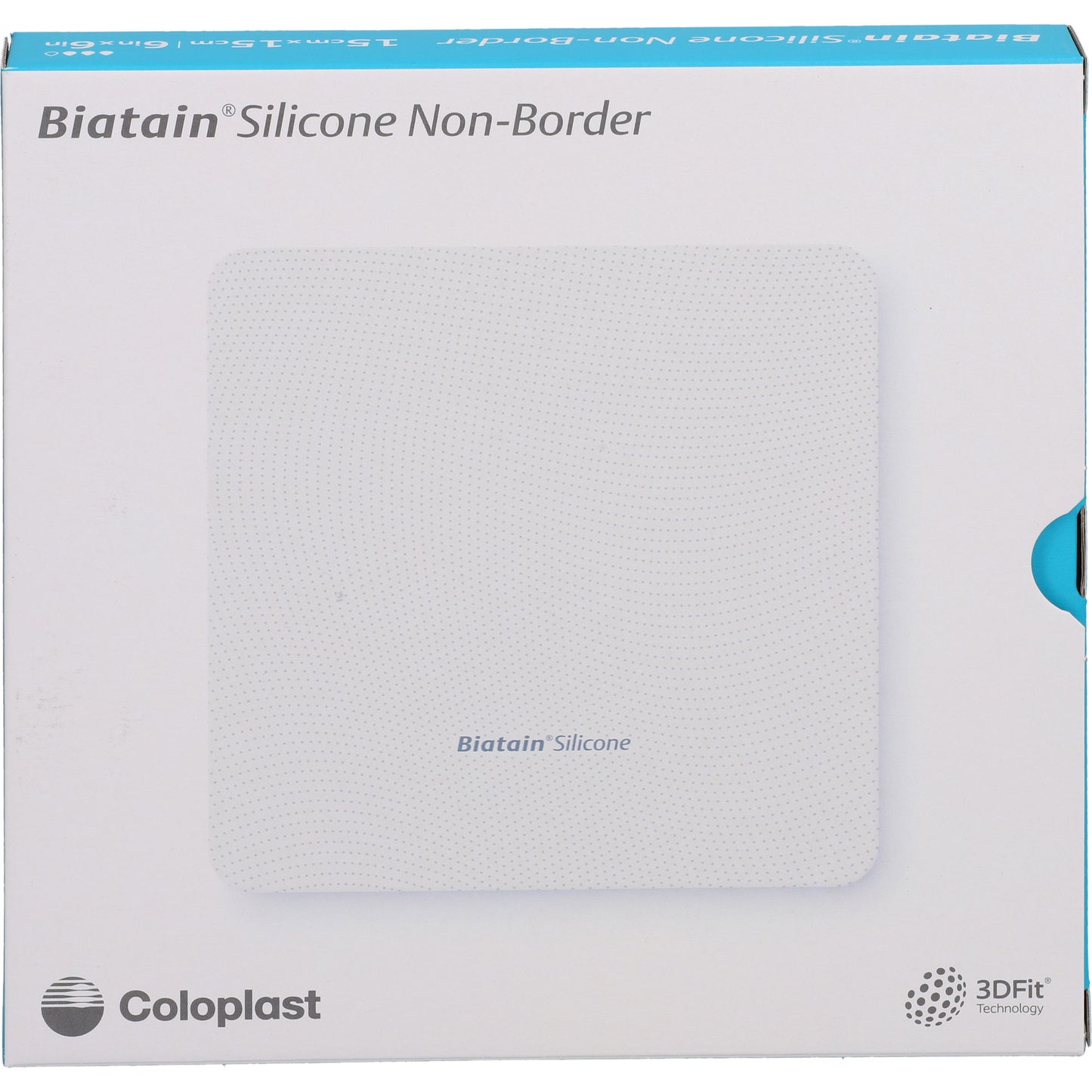 BIATAIN Silicone Non-Border Schaumverb.15x15 cm 5 St